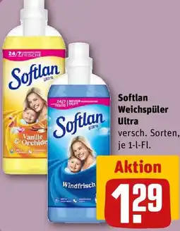REWE Softlan Weichspüler Ultra Angebot
