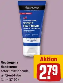 REWE Neutrogena Handcreme Angebot