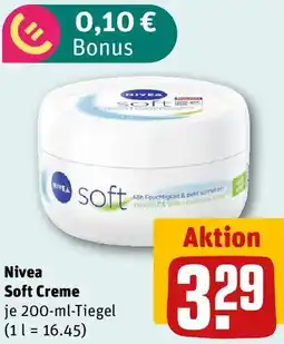 REWE Nivea Soft Creme Angebot