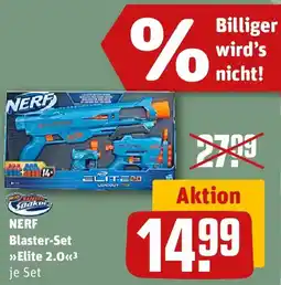 REWE NERF Blaster-Set Elite 2.0 Angebot