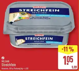 Aldi Nord MILSANI Streichfein Angebot