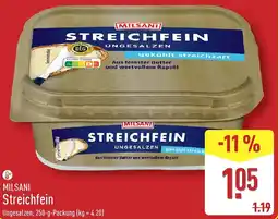 Aldi Nord MILSANI Streichfein Angebot