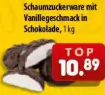 Mix Markt Schaumzuckerware mit Vanillegeschmack in Schokolade Angebot