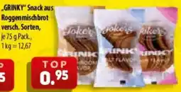 Mix Markt GRINKY Snack aus Roggenmisch brot Angebot