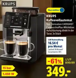 Lidl KRUPS Kaffeevollautomat Angebot