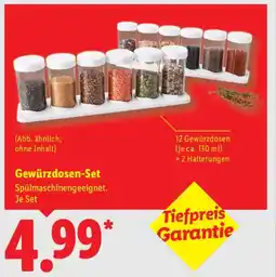 Lidl Gewürzdosen-Set Angebot