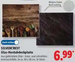 Lidl SILVERCREST Glas-Herdabdeckplatte Angebot