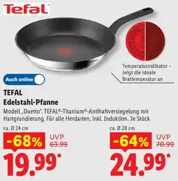 Lidl TEFAL Edelstahl-Pfanne Angebot