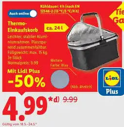 Lidl Thermo Einkaufskorb Angebot