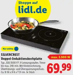 Lidl SILVERCREST Doppel-Induktionskochplatte Angebot