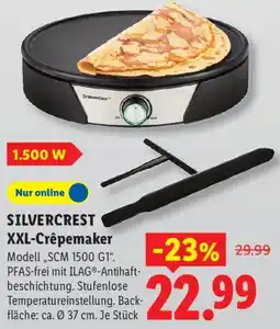 Lidl SILVERCREST XXL-Crêpemaker Angebot