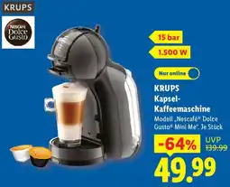 Lidl KRUPS Kapsel Kaffeemaschine Angebot
