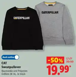 Lidl CAT Sweatpullover Angebot