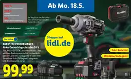 Lidl PARKSIDE PERFORMANCE Akku-Drehschlagschrauber 20 V Angebot