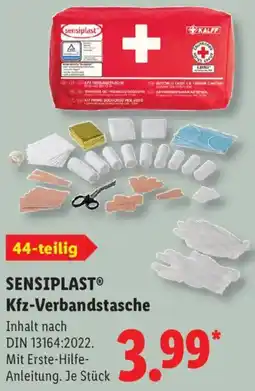 Lidl SENSIPLAST Kfz-Verbandstasche Angebot