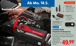 Lidl ULTIMATE SPEED Powerbank mit Kompressor Angebot