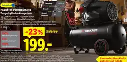 Lidl PARKSIDE PERFORMANCE Doppelzylinder-Kompressor Angebot