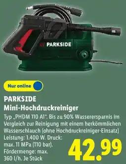 Lidl PARKSIDE Mini-Hochdruckreiniger Angebot