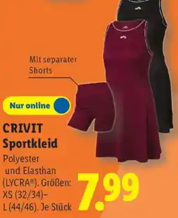 Lidl CRIVIT Sportkleid Angebot