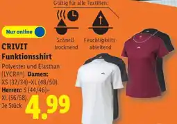 Lidl CRIVIT Funktionsshirt Angebot
