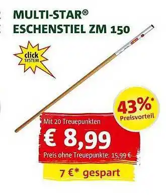 Famila Nord Ost Multi Star Eschenstiel Zm 150 Angebot