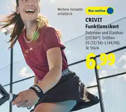 Lidl CRIVIT Funktionsskort Angebot