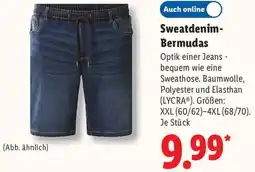 Lidl Sweatdenim Bermudas Angebot