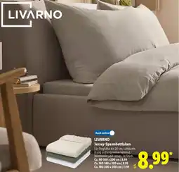 Lidl LIVARNO Jersey-Spannbettlaken Angebot