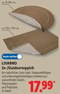 Lidl LIVARNO In-/Outdoorteppich Angebot