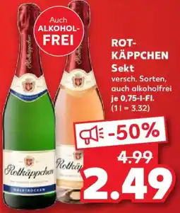 Kaufland ROTKÄPPCHEN Sekt Angebot