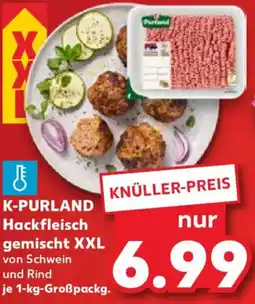 Kaufland K-PURLAND Hackfleisch gemischt XXL Angebot