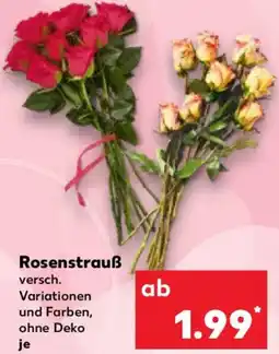Kaufland Rosenstrauß Angebot