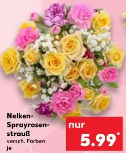 Kaufland Nelken Sprayrosenstrauß Angebot