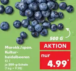 Kaufland Marokk./span. Kulturheidelbeeren Angebot