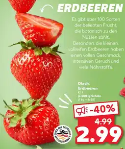 Kaufland Dtsch. Erdbeeren Angebot
