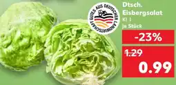 Kaufland Dtsch. Eisbergsalat Angebot