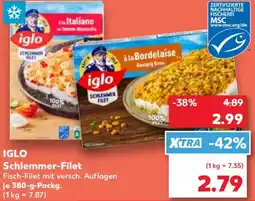 Kaufland IGLO Schlemmer-Filet Angebot