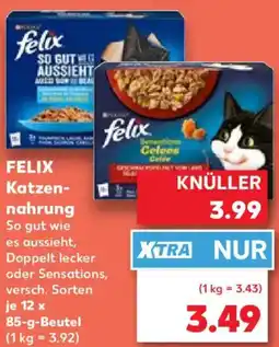 Kaufland FELIX Katzennahrung Angebot