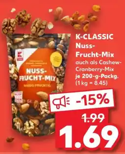 Kaufland K-CLASSIC Nuss Frucht-Mix Angebot