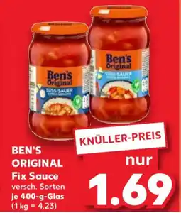 Kaufland Ben's Original Fix Sauce Angebot