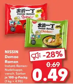 Kaufland NISSIN Demae Ramen Angebot