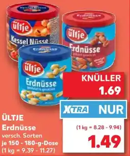 Kaufland ÜLTJE Erdnüsse Angebot