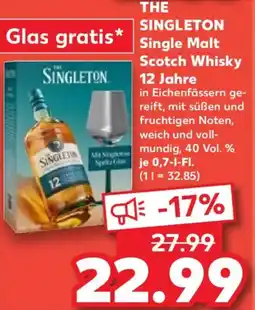 Kaufland THE SINGLETON Single Malt Scotch Whisky 12 Jahre Angebot