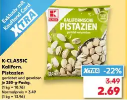 Kaufland K-CLASSIC Kaliforn. Pistazien Angebot