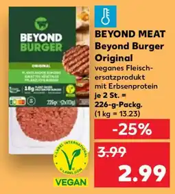 Kaufland Beyond meat beyond burger original Angebot