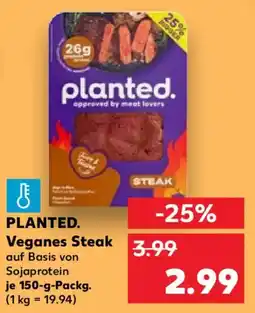Kaufland PLANTED. Veganes Steak Angebot