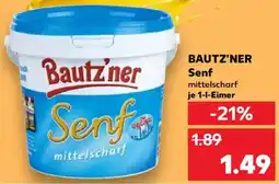 Kaufland Bautz'ner Senf Angebot