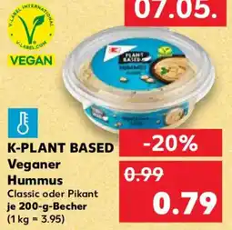 Kaufland K-PLANT BASED Veganer Hummus Angebot