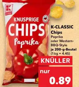 Kaufland K-CLASSIC Chips Angebot