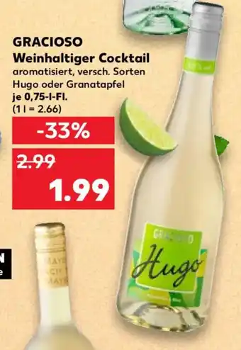 Kaufland GRACIOSO Weinhaltiger Cocktail Angebot